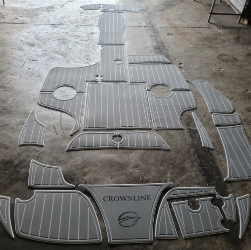 2005 Crownline 220EX Swim Platform Cockpit Boat EVA Foam Teak Deck Floor Pad Mat SeaDek MarineMat Gatorstep Style Self Adhesive