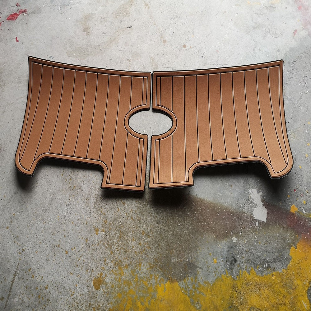 2005-2006 MasterCraft X-STAR Swim Platform Pad Boat EVA Foam Teak Deck Floor Mat SeaDek MarineMat Gatorstep Style Self Adhesive