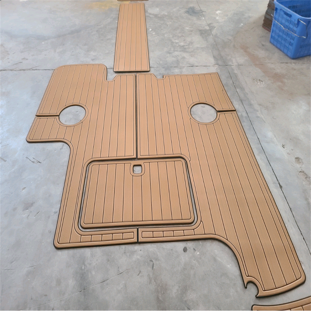 2007 Chaparral 220 SSI Swim Platform Cockpit Boat EVA Foam Teak Deck Floor Pad SeaDek MarineMat Style Self Adhesive