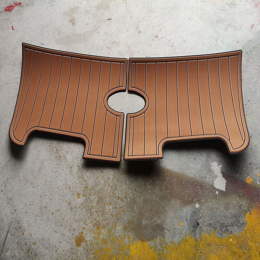 2005-2006 MasterCraft X-STAR Swim Platform Pad Boat EVA Foam Teak Deck Floor Mat SeaDek MarineMat Gatorstep Style Self Adhesive