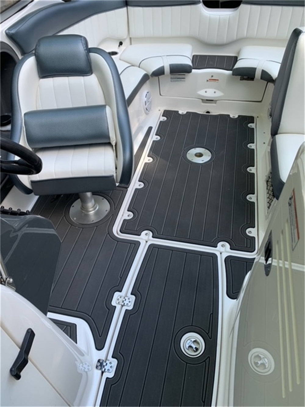 2007-2009 Yamaha AR SX 230 Swim Platform Cockpit Mat Boat EVA Teak Deck Floor Pad SeaDek MarineMat Style Self Adhesive