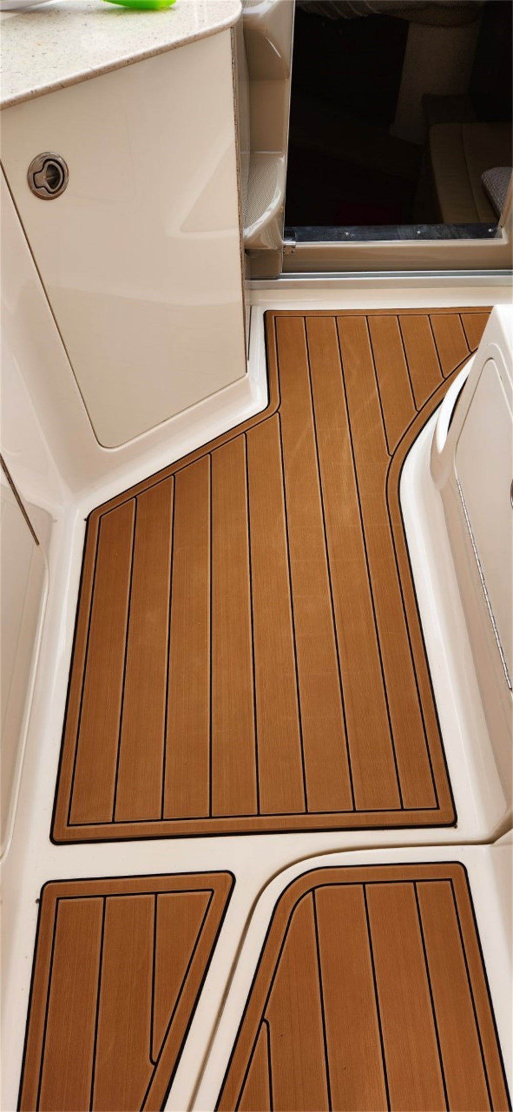 2008 Sea Ray Sundancer 335 Swim Platform Cockpit Pad Boat EVA Foam Teak Floor