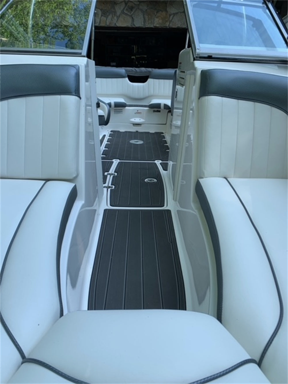 2007-2009 Yamaha AR SX 230 Swim Platform Cockpit Mat Boat EVA Teak Deck Floor Pad SeaDek MarineMat Style Self Adhesive