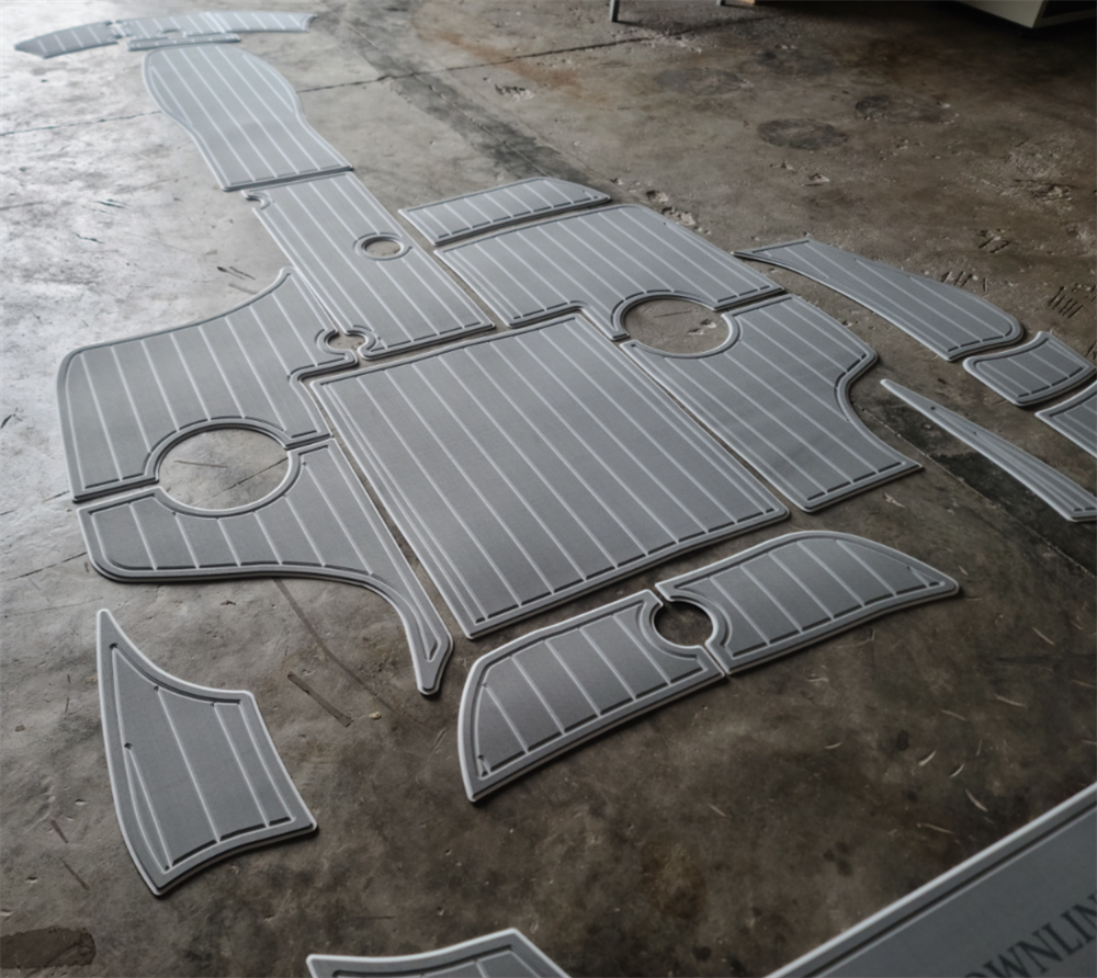 2005 Crownline 220EX Swim Platform Cockpit Boat EVA Foam Teak Deck Floor Pad Mat SeaDek MarineMat Gatorstep Style Self Adhesive