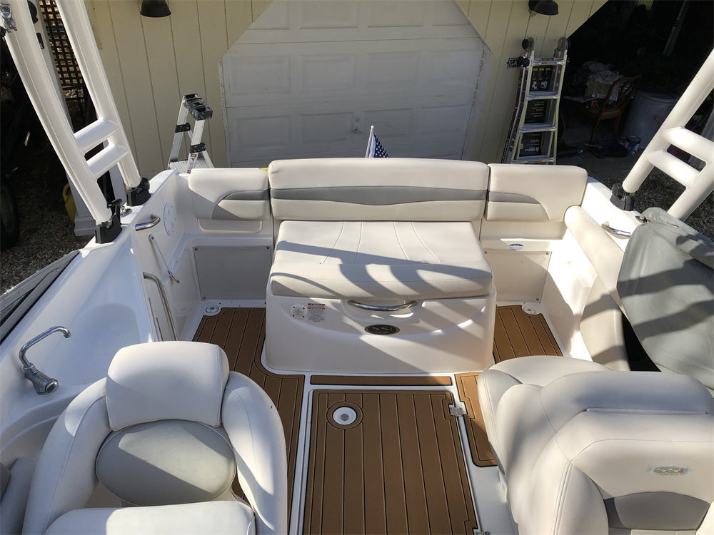 2003 Chaparral 215 SS Swim Platform Cockpit Boat EVA Foam Teak Deck Floor Pad SeaDek MarineMat Style Self Adhesive