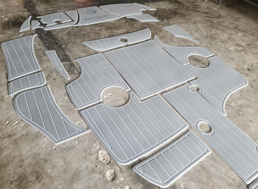 2005 Crownline 220EX Swim Platform Cockpit Boat EVA Foam Teak Deck Floor Pad Mat SeaDek MarineMat Gatorstep Style Self Adhesive