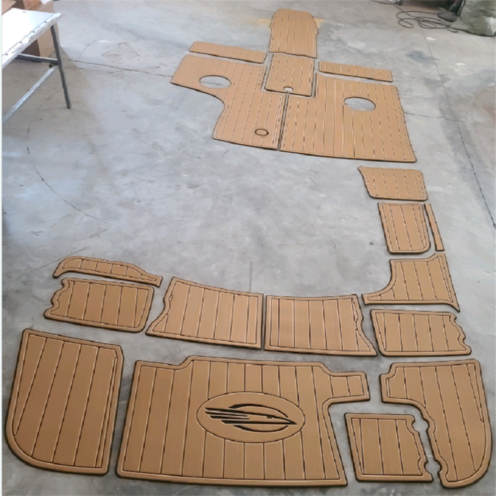 2007 Chaparral 220 SSI Swim Platform Cockpit Boat EVA Foam Teak Deck Floor Pad SeaDek MarineMat Style Self Adhesive