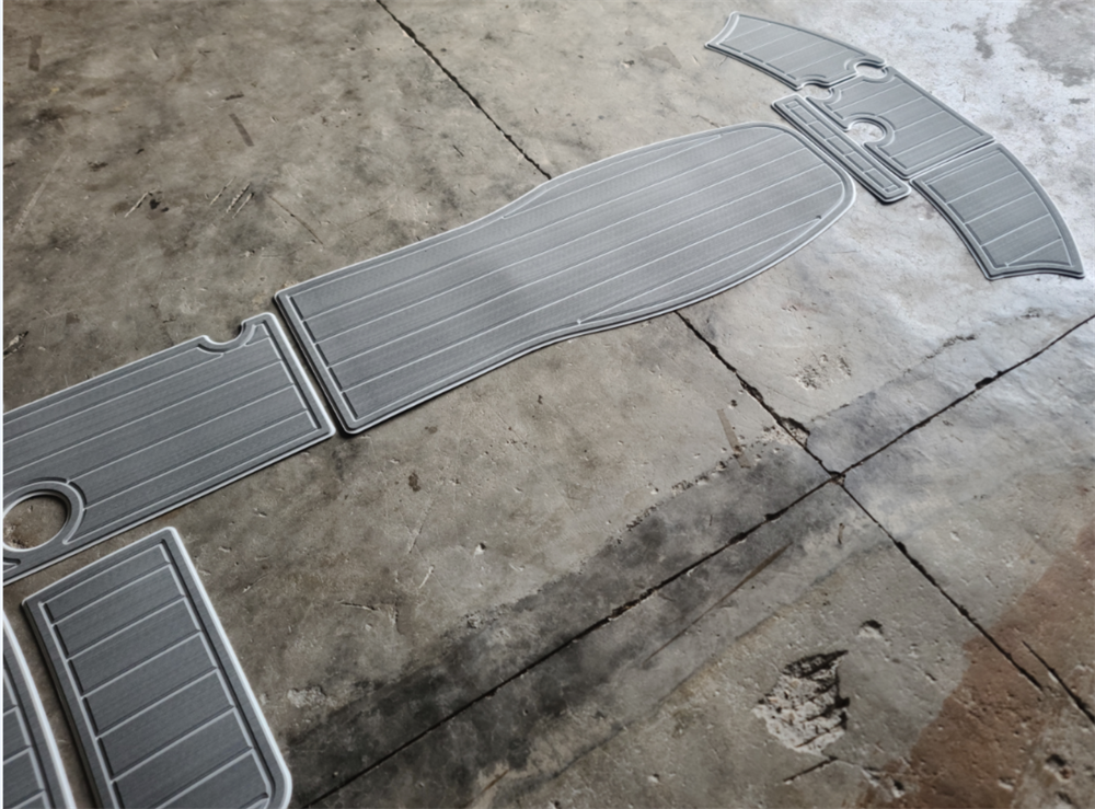 2005 Crownline 220EX Swim Platform Cockpit Boat EVA Foam Teak Deck Floor Pad Mat SeaDek MarineMat Gatorstep Style Self Adhesive