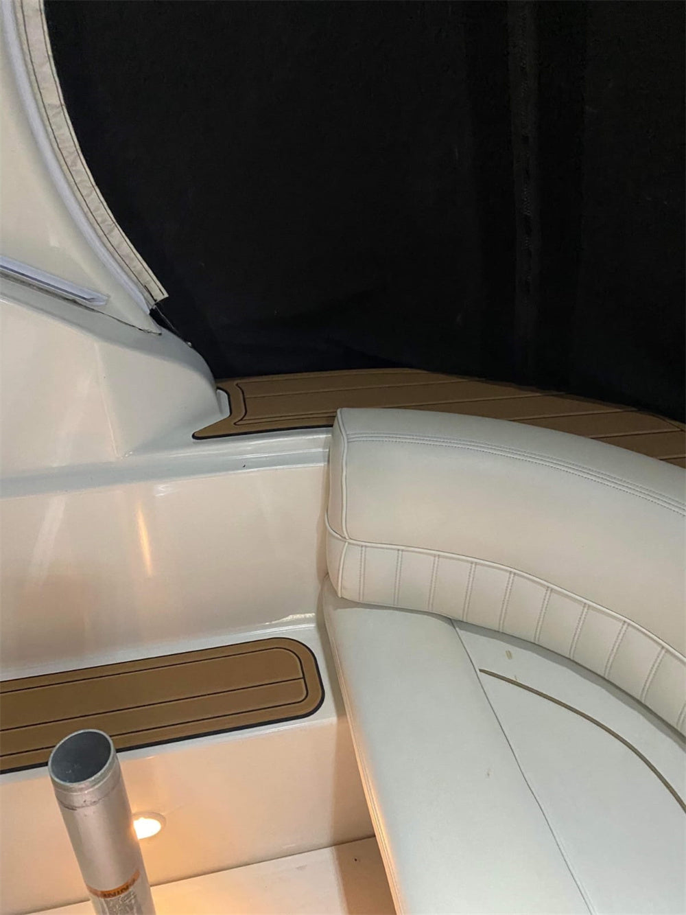 2000 Cruiser Yachts 3075 Express Swim Platform Cockpit Pad Boat EVA Teak Floor SeaDek MarineMat Gatorstep Style Self Adhesive