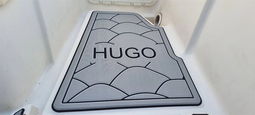 2009 Shiren 23 Cockpit Floor Mat Boat EVA Foam Foam Teak Deck Floor Pad Flooring