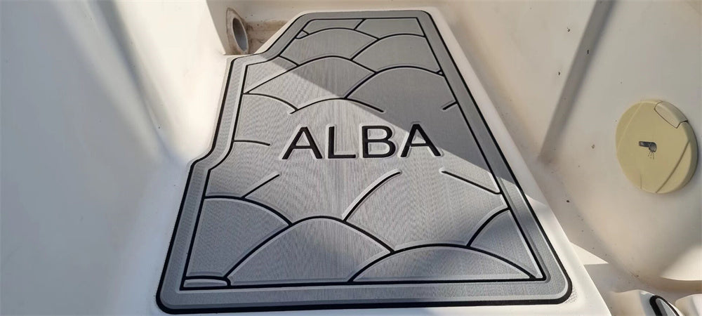 2009 Shiren 23 Cockpit Floor Mat Boat EVA Foam Foam Teak Deck Floor Pad Flooring