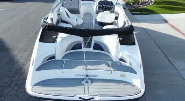 2015 Yamaha 242 Swim Platform Cockpit Pad Boat EVA Foam Faux Teak Deck Floor Mat