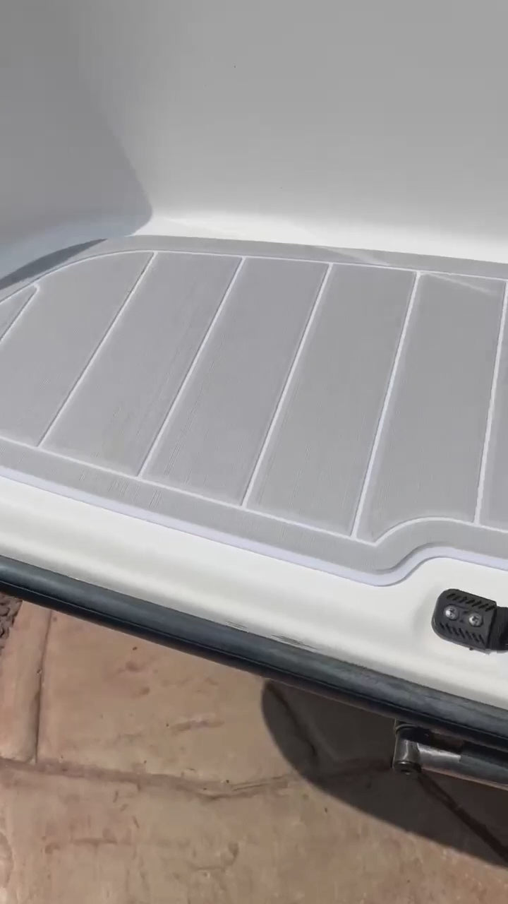 2012-2018 Yamaha SX 190 Swim Platform Cockpit PadBoat EVA Foam Faux Teak Deck Floor Mat SeaDek MarineMat Gatorstep Style Self Adhesive