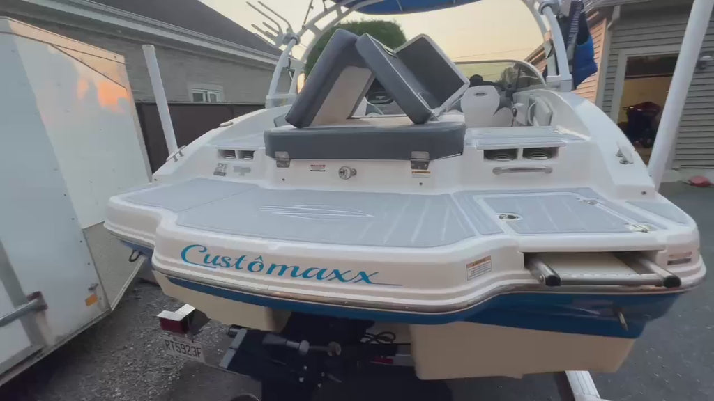 2018 Chaparral 21 Surf H20 Swim Platform Cockpit Boat EVA Foam Teak Floor Pad SeaDek MarineMat Style Self Adhesive