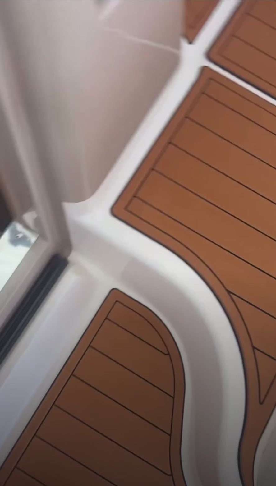 2002-2007 Sea Ray Sundancer 300 Swim Platform Cockpit Pad Boat EVA Teak Floor