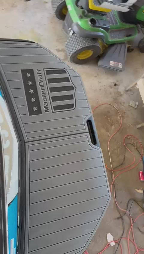 2015-2018 Mastercraft X23 Swim Platform Cockpit Pad Boat EVA Foam Faux Teak Deck Floor Mat SeaDek MarineMat Style Self Adhesive